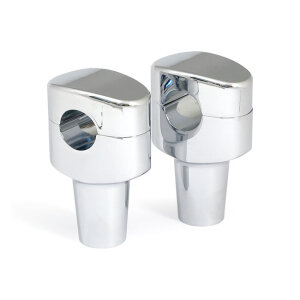 Widow riser set. 3" rise. Chrome