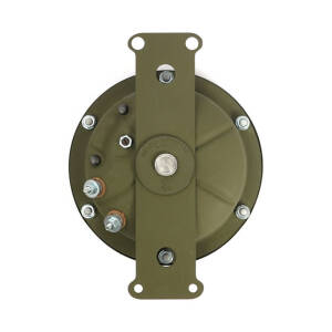 Reproduction 5-1/2" Springer horn. Painted. 6-Volt