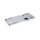 4-speed transmission mount plate. Adjustable. Chrome