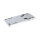 4-speed transmission mount plate. Adjustable. Chrome