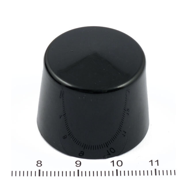 Smoothtopps push-on bolt covers 15/16" hex bolts/nuts. Black