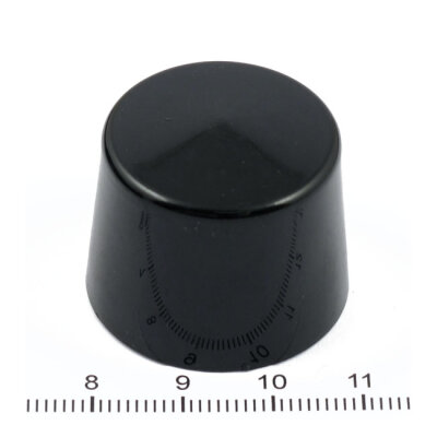 Smoothtopps push-on bolt covers 15/16" hex bolts/nuts. Black