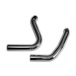 Paughco, Front & rear heatshield set. Chrome
