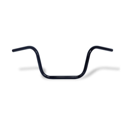 Apehanger handlebar, 10" rise, 1" black