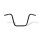Apehanger handlebar, 12" rise, 1" black