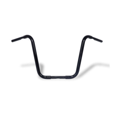 1-1/4" Buffalo Apehangers, 16" high, black