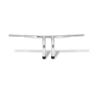 Fat 1-1/4" tiller bar, 8" rise, chrome