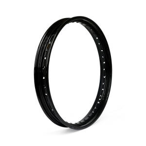 Rim 2.15 x 21, dropcenter style. Black