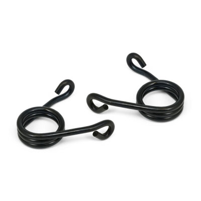 Scissor solo seat spring, black 3"