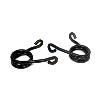 Scissor solo seat springs, black 3"
