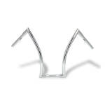 Bad Ape apehangers, chrome