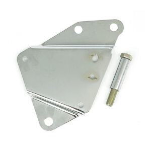 Paughco, bracket kit, tool box mount. Chrome