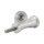 Motone, medium quick release seat bolts. 45mm, polished