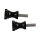 Motone, short quick release seat bolts. 28mm, black