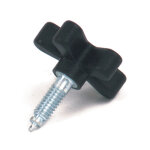 Throttle tension screw. Large knob