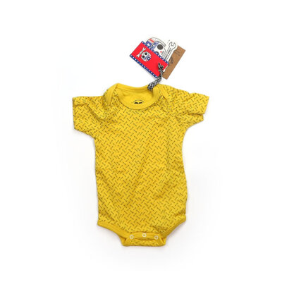 Bobby Bolt Wrench bodysuit yellow Kids size 62