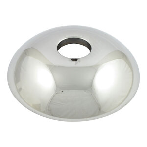 Front hub cap 8". Chrome