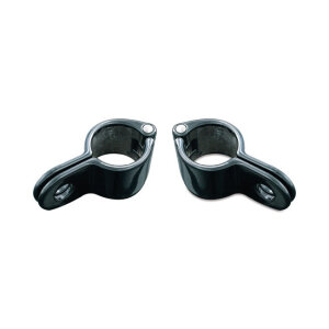 Kuryakyn, Magnum quick clamps, 1" (25.4mm). Gloss black