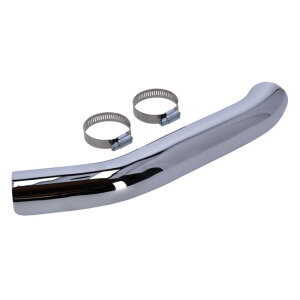 Paughco, heatshield front. Chrome