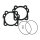 James, cylinder head & base gasket kit. 3-7/8" bore MLS