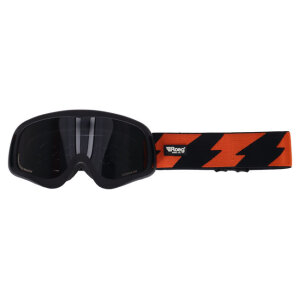 Roeg Peruna Bolts goggle black and orange/black strap One...
