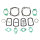 Athena, top end gasket kit