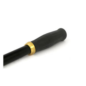 Paughco, handlebar grip cones for internal throttle. Brass