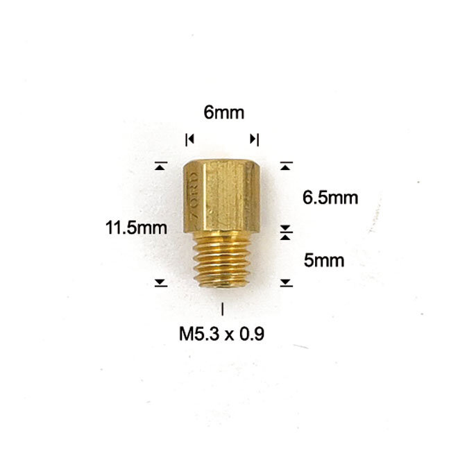 EBC Mikuni hex head main jets 4/042, size 420
