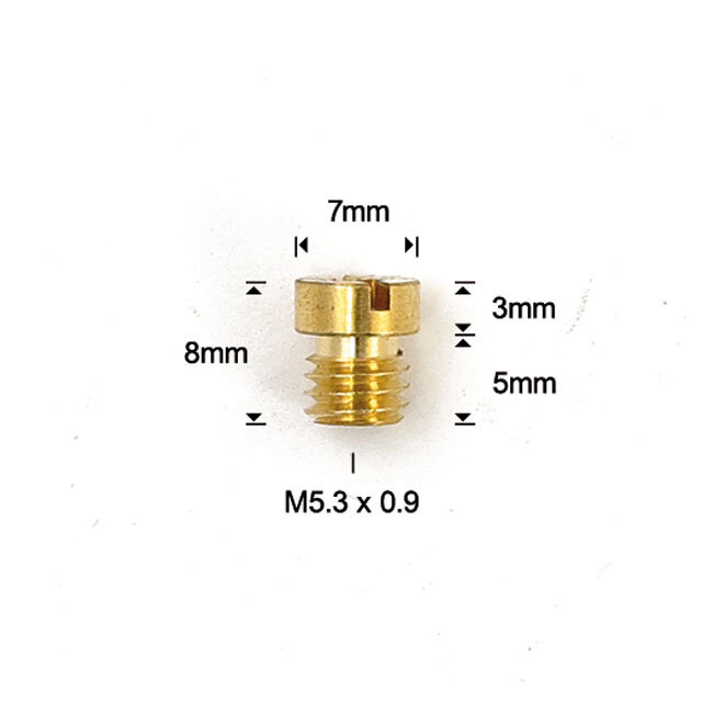 EBC Keihin CV carburetor main jets, size 210