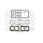 Athena, top end gasket kit