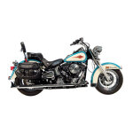 Paughco, universal Fishtail muffler. 28" long. L&R