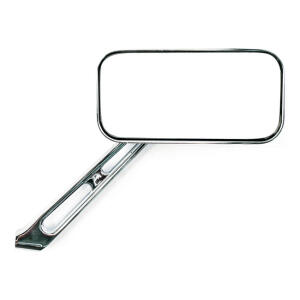 Mirror rectangular long stem chrome