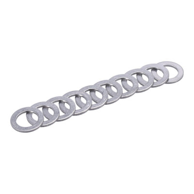 Goodridge brake line washers, 7/16" (11mm). Aluminum