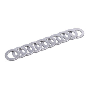 Goodridge brake line washers, 7/16" (11mm). Aluminum