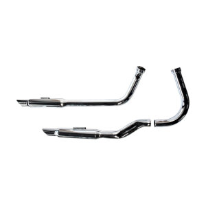 Paughco, Shotgun shorty exhaust (38"). Chrome