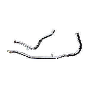 Paughco, Upswept head pipes - Gooseneck. over Transmission