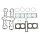 Athena, top end gasket kit