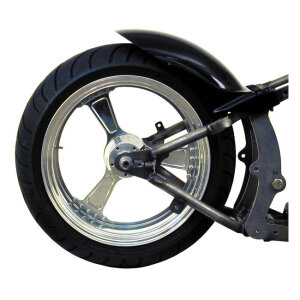 BK, Stiletto rear fender. Short. 220mm wide. 14"-18"