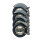 BK, Stiletto rear fender. Short. 220mm wide. 14"-18"