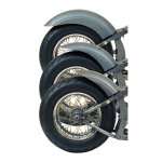 BK, Stiletto rear fender. Short. 257mm wide. 14"-18"