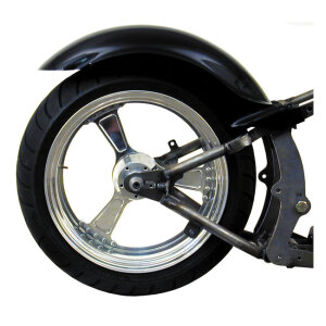 BK, Stiletto rear fender. Long. 220mm wide. 14"-18"