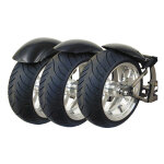 BK, Stiletto rear fender. Long. 190mm wide. 14"-18"