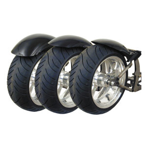 BK, Stiletto rear fender. Long. 350mm wide. 14"-18"