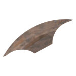 BK, Dagger front fender. 190mm wide. 16"-21"