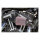 K&N, AirCharger performance air cleaner kit. Black