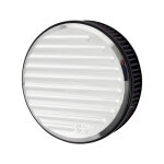 K&N street metal high-flow air intake Grind, chrome