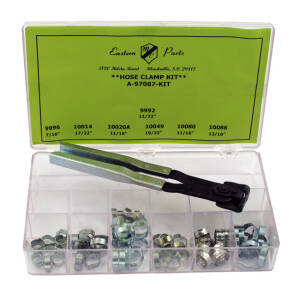 Crimp style hose clamp & plier set