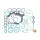 Athena, complete motor gasket kit