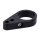 2-piece frame cable clamp. Throttle/Idle. Black