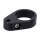 2-piece frame cable clamp. Throttle. Black